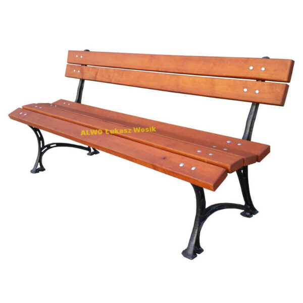 ŁAWKA KRÓLEWSKA nogi żeliwne 180 cm ALWO SKLEP